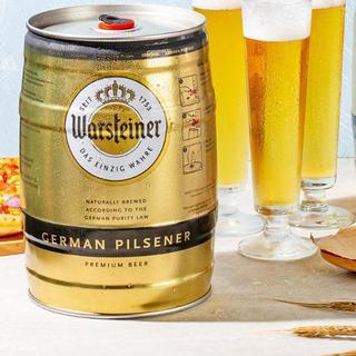 warsteiner 沃斯坦 皮尔森啤酒 5L*2桶