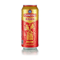 TSINGTAO 青岛啤酒 千禧临门 10度 500ml*12听