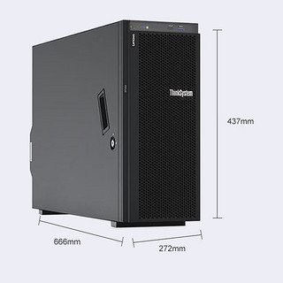 Lenovo 联想 ST558 塔式 服务器（单芯银牌4210R、十核、32GB、480GB SSD+4TB HDD、双千兆网络接口、550W 电源）