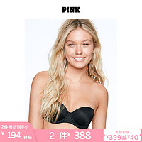 VICTORIA'S SECRET 2件388|维密 PINK可拆肩带隐形内衣简约无痕聚拢大胸文胸胸罩抹胸