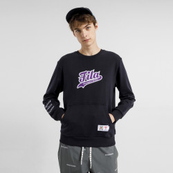FILA 斐乐 FUSION系列 男子针织卫衣 T11M112211FBK