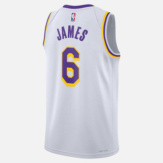 NIKE 耐克 NBA Swingman Jersey 2020赛季洛杉矶湖人队 男子篮球球衣 CW3595