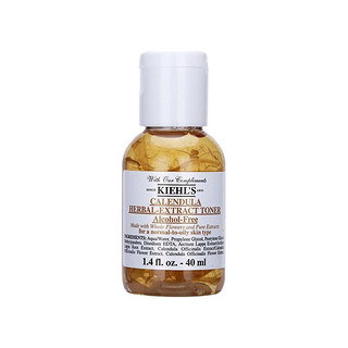 Kiehl's 科颜氏 护肤套装 (金盏花植萃爽肤水40ml+精华水活面霜3ml+高保湿泡沫洁面啫喱3ml+面霜3ml）