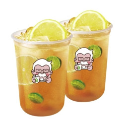 KFC 肯德基 爆汁柠桔茶 2杯