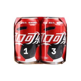 Coca-Cola 可口可乐 汽水 330ml*6听