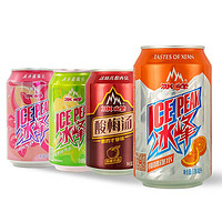 冰峰 ICEPEAK）橙味/苹果味/白桃味330ml*9+酸梅汤310ml*3混合装礼盒饮料