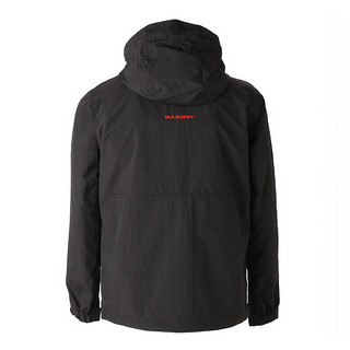 MAMMUT 猛犸象 Hiking WB Hooded 男子运动夹克 1012-00511 黑色 XL