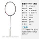 LI-NING 李宁 羽毛球拍谌龙战拍雷霆80/90全碳素羽拍单拍专业大赛级球拍 3U 雷霆80黑金