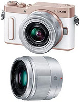 Panasonic 松下 无反光镜单反相机 Lumix GF90 双镜头套件 标准变焦镜头/包括单焦点镜头 白色 DC-GF90W-W