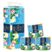 Breeze 清风 有芯卷纸 花萃臻品4层加厚140克*12卷 卫生纸卷筒纸