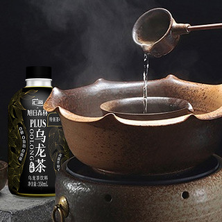 旭日森林 无糖 PLUS乌龙茶饮料 350ml*24瓶