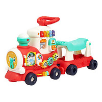 汇乐玩具 可以骑的多功能小火车学步车！智趣4合1多功能小火车D8990 六一礼物