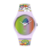 swatch 斯沃琪 NEW GENT系列 41毫米石英腕表 SO32V700