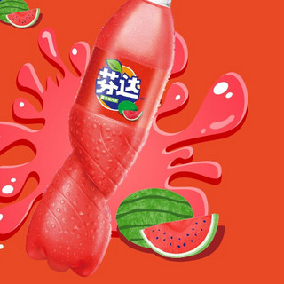 Fanta 芬达 汽水 西瓜味 500ml*12瓶