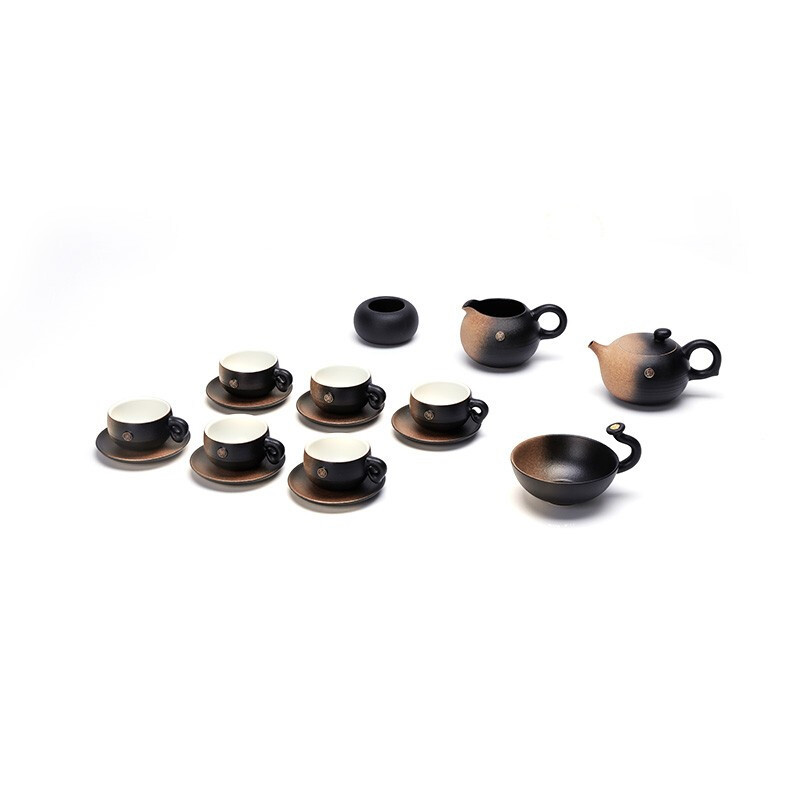  EDENUS/万仟堂 高档 陶瓷功夫茶具套装+茶壶+茶杯+茶漏