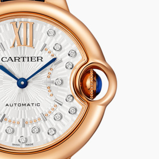 Cartier 卡地亚 BALLON BLEU DE CARTIER腕表系列 33毫米自动上链腕表 WGBB0052