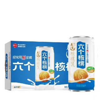 养元 六个核桃 低糖型 核桃乳 180ml*20罐