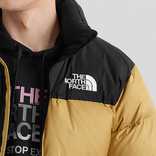 THE NORTH FACE 北面 1996 Nuptse 中性户外羽绒服 NF0A3C8D-ZSF 卡其色 S