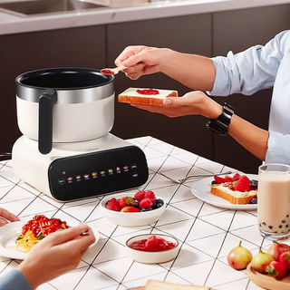 Midea 美的 灵感系列 MJ-ECE15Q1 多用途锅 象牙白