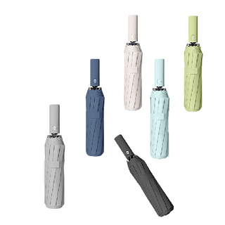 iChoice 12骨三折晴雨伞 迷雾蓝