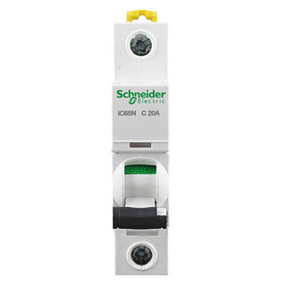 Schneider Electric 施耐德电气 A9系列 小型断路器 1P 20A