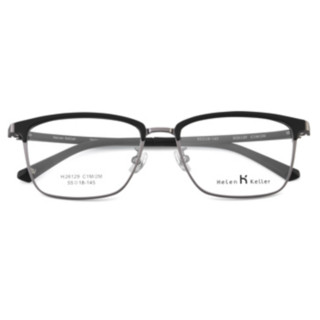 Helen Keller 海伦凯勒&ZEISS 蔡司 H26129C1 TR金属眼镜框+非球面镜片