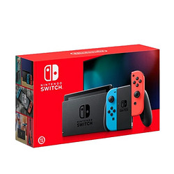 Nintendo 任天堂 Switch NS掌上游戏机 红蓝手柄 长续航 港版