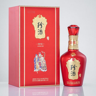 珍酒 珍十五·福禄寿 53度酱香型白酒整箱 福禄寿整箱500ml*6