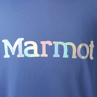 Marmot 土拨鼠 V44175 男子户外卫衣 V51257-8485 石南校徽蓝 L