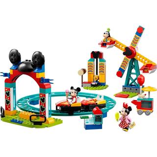 LEGO 乐高 迪士尼米奇系列 10778 米奇、米妮和高飞欢喜游乐场