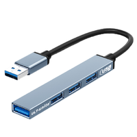 优籁特ULT-unite Type-C扩展坞 四合一 灰色
