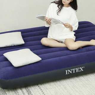 INTEX 充气床垫 68758 蓝色 191*137*22cm