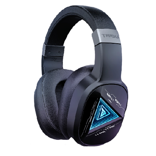 TAIDU 钛度 THS320 PRO 2.4G蓝牙 无线多模耳罩式头戴式耳机 黑色