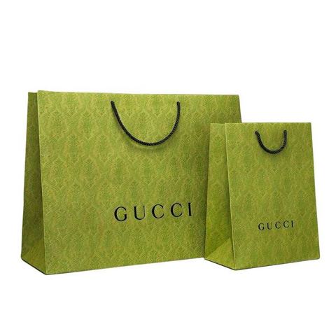 古驰女士手提包_GUCCI 古驰奢侈品礼物礼品纸袋绿色竖版26*35*14cm多少