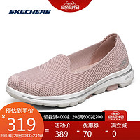 SKECHERS 斯凯奇 女鞋懒人鞋轻便一脚蹬健步鞋休闲鞋124001 LTPK浅粉色 37