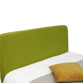 温馨雅 简约床头罩 翠绿黄 120cm