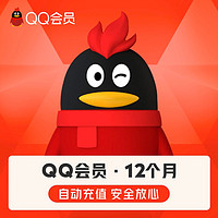 Tencent 腾讯 QQ会员12个月年卡365天