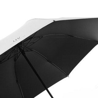 iChoice 8骨三折晴雨伞 白色
