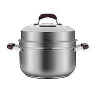 COOKER KING 炊大皇 ZG24ZMW 蒸锅(24cm、2层、304不锈钢)