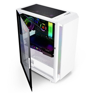 COLORFUL 七彩虹 十二代酷睿版 组装电脑（白色、512GB SSD、酷睿i5-12490F、16GB、风冷）