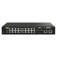 QNAP 威联通 QSW-M2116P-2T2S 16口千兆交换机