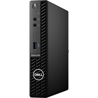 DELL 戴尔 OptiPlex3090MFF 十代酷睿版 台式机 黑色（酷睿i3-10105T、核芯显卡、16GB、256GB SSD+1TB HDD）