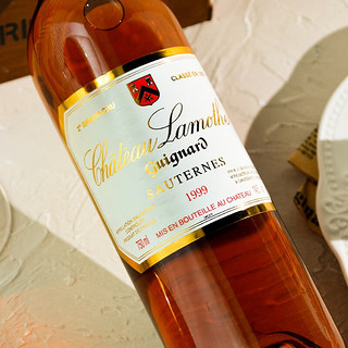 Chateau Lamothe Guignard 拉莫特齐格诺酒庄 苏岱甜型白葡萄酒 1999年 750ml