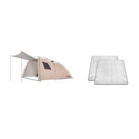 TAWA T3 帐篷 TWZP-6294KZ-7 流沙金 315*228*162cm 3-4人(铝箔垫*2)