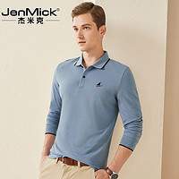 JenMick 杰米克 男士长袖Polo衫