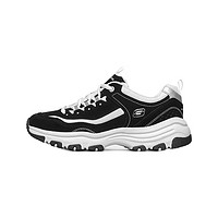 SKECHERS 斯凯奇 D'LITES系列 I-Conik 女子休闲运动鞋 88888250/BKW 黑色/白色 38.5