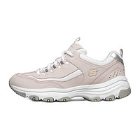 SKECHERS 斯凯奇 D'LITES系列 I-Conik 女子休闲运动鞋 88888250/LPKW 浅粉红色/白色 38.5