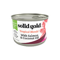 solid gold 素力高 椰子油系列 三文鱼金枪鱼猫罐头 170g*8罐