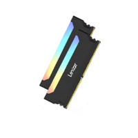 Lexar 雷克沙 DDR4 3600MHz RGB 台式机内存 灯条 黑色 16GB 8GBx2 LD4BU008G-R3600CDLH