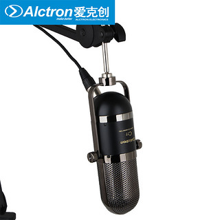 爱克创（Alctron）  C77大振膜晶体管电容录音话筒电台主播古典话筒网络主播K歌台式麦克风